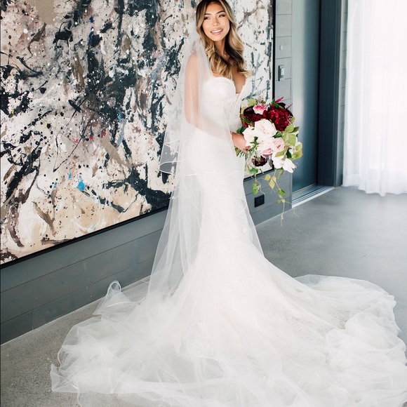 Inbal Dror Haute Couture Mermaid Wedding Dress - Picture 15 of 16